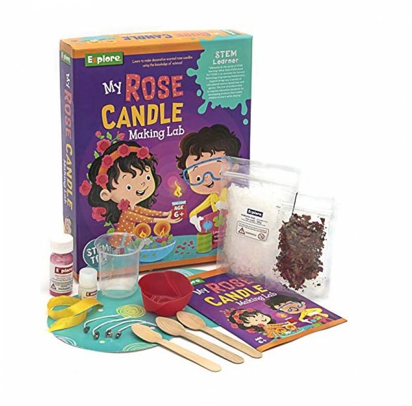 Explorer - My Rose Candle Making Lab DIY Activity Toy Kit